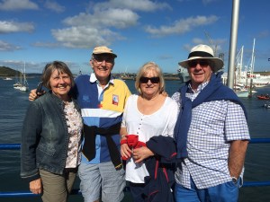 Friends together in Falmouth...