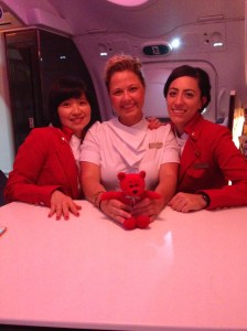 Red Bear gets VIP treatment from Virgin Atlantic...