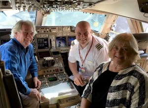David shows us the controls...
